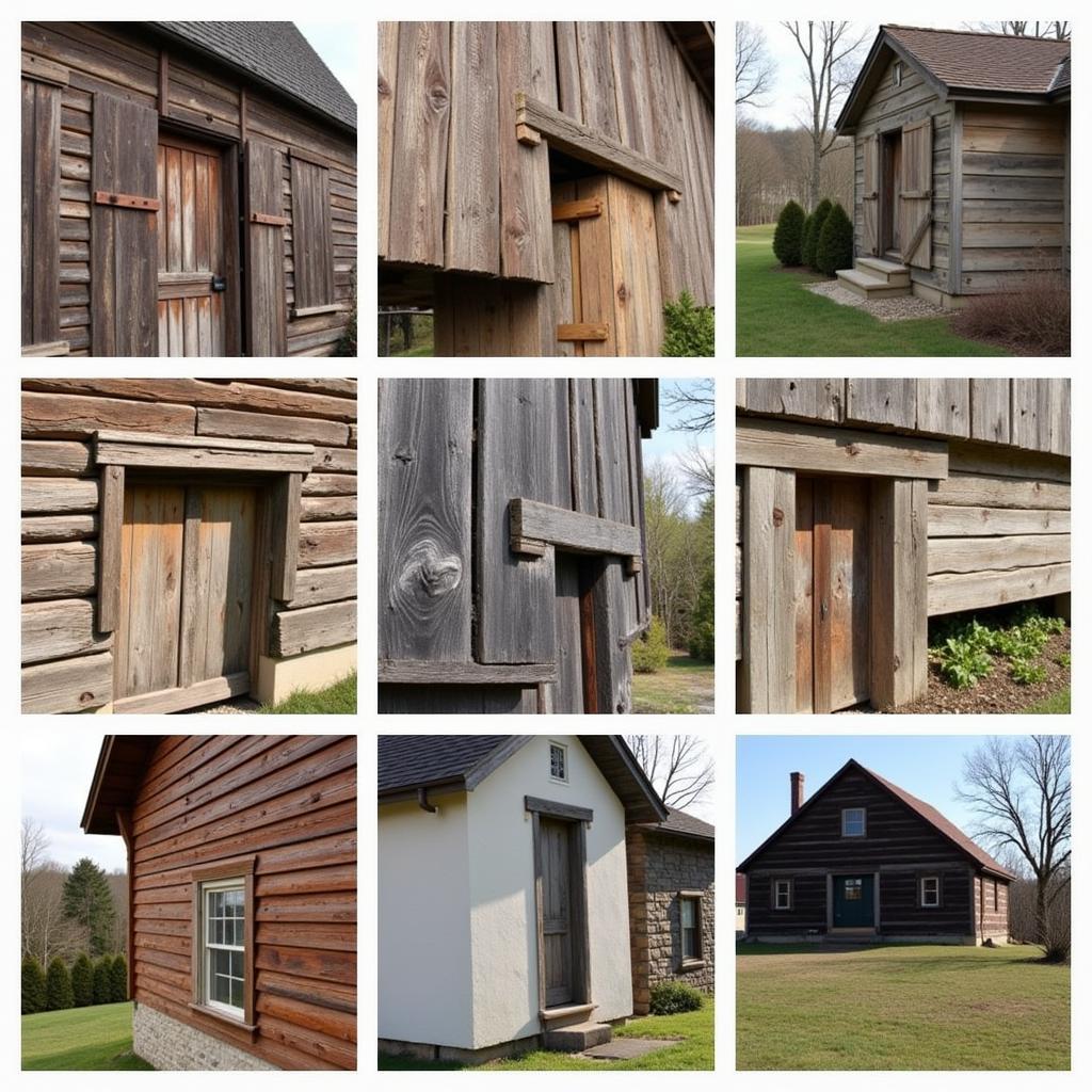 Wooden Corner Braces in Historical Buildings