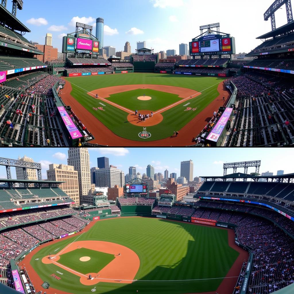 Wrigley Field and Guaranteed Rate Field