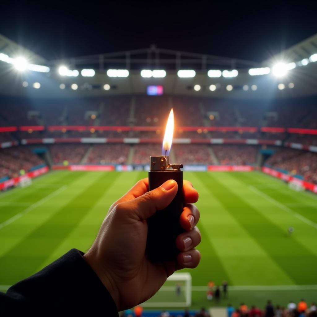 Yankee Lighter at Besiktas Match