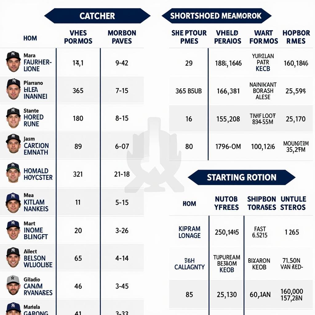 Yankees Key Positions Analysis